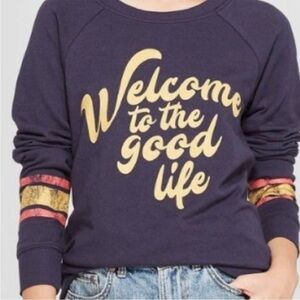 Zoe + Liv Women’s Graphic Sweatshirt Size Large Juniors